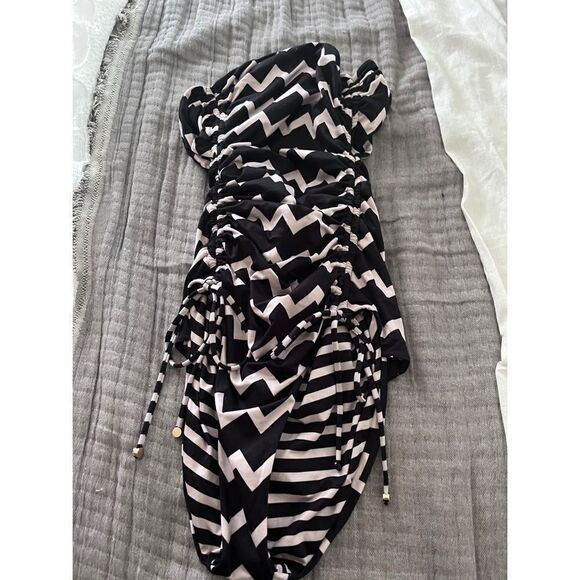 Stella McCartney Drawstring Tunnels One Piece Bathing Suit - Picture 4 of 4